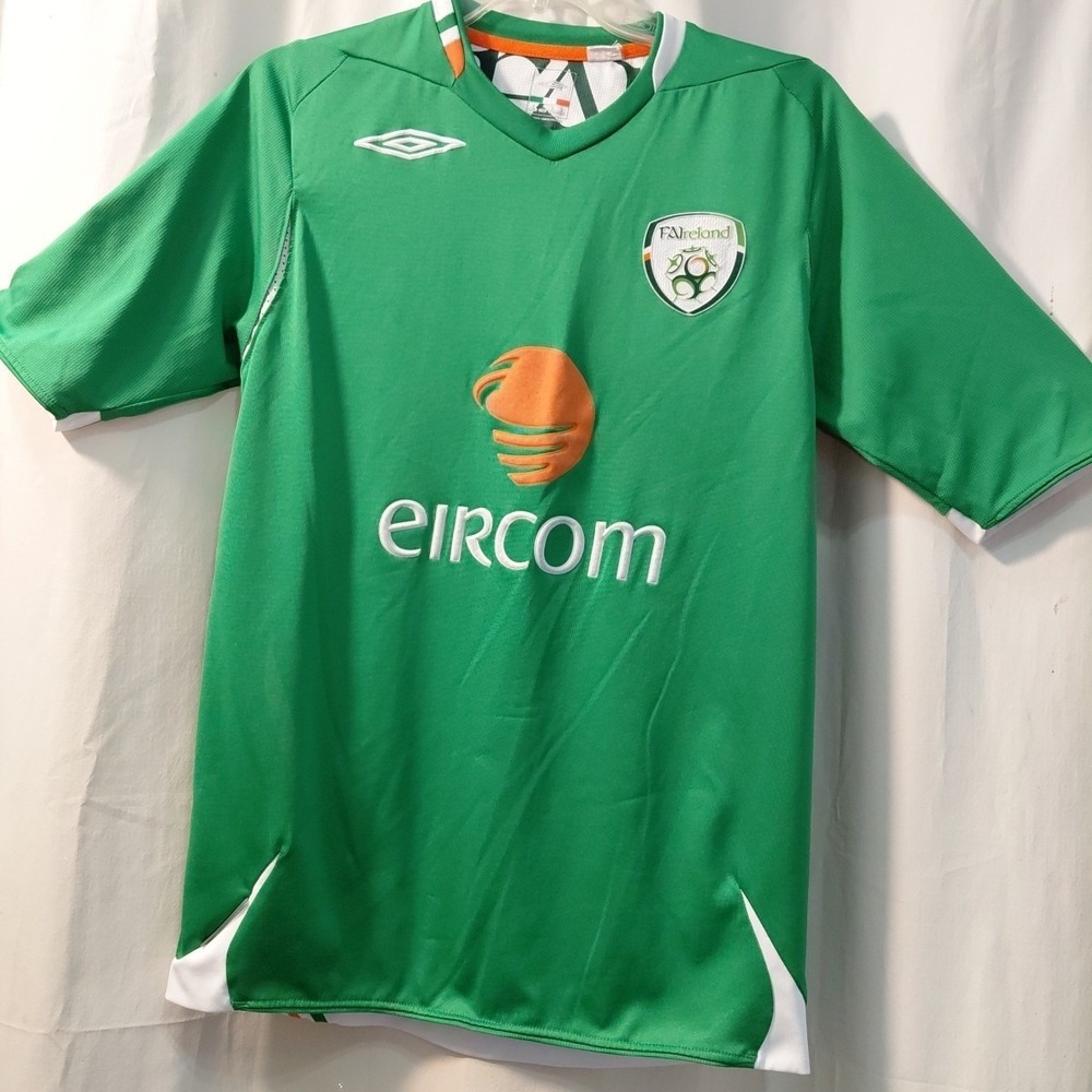 Ireland 2006 2007 2008 Home Shirt footballl Soccer Jersey World Cup Mens Size S